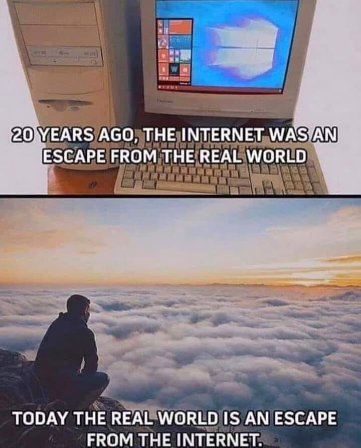 Internet then and now