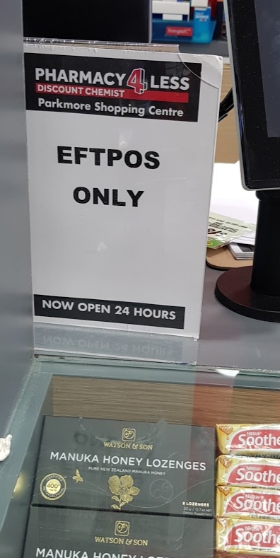 EFTPOS only