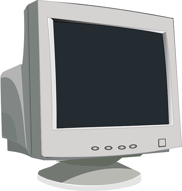 Old monitor for the tip