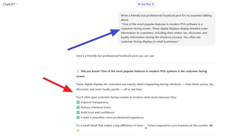 AI makes the advertisment copy