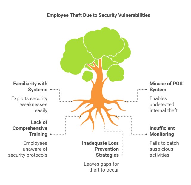 Employee theft in retail