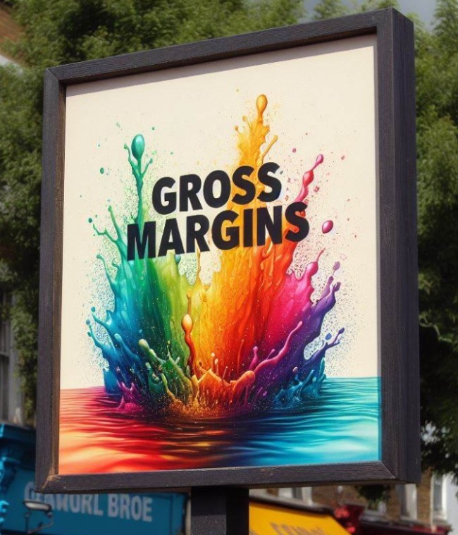 Find your gross margins