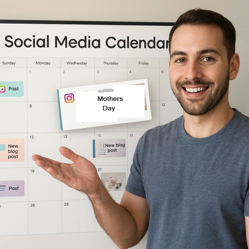 Making a social media calendar