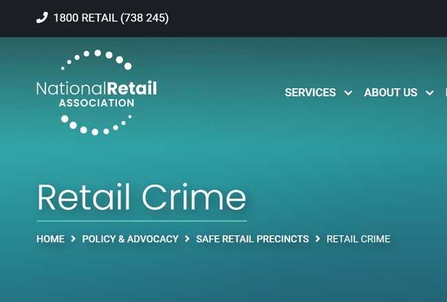 Retail crime