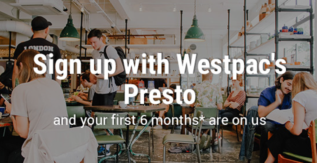 WestPac six month free EFTPOS offer