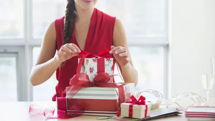 Wrapping a present