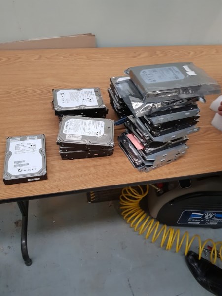 Harddrives to be destroyed